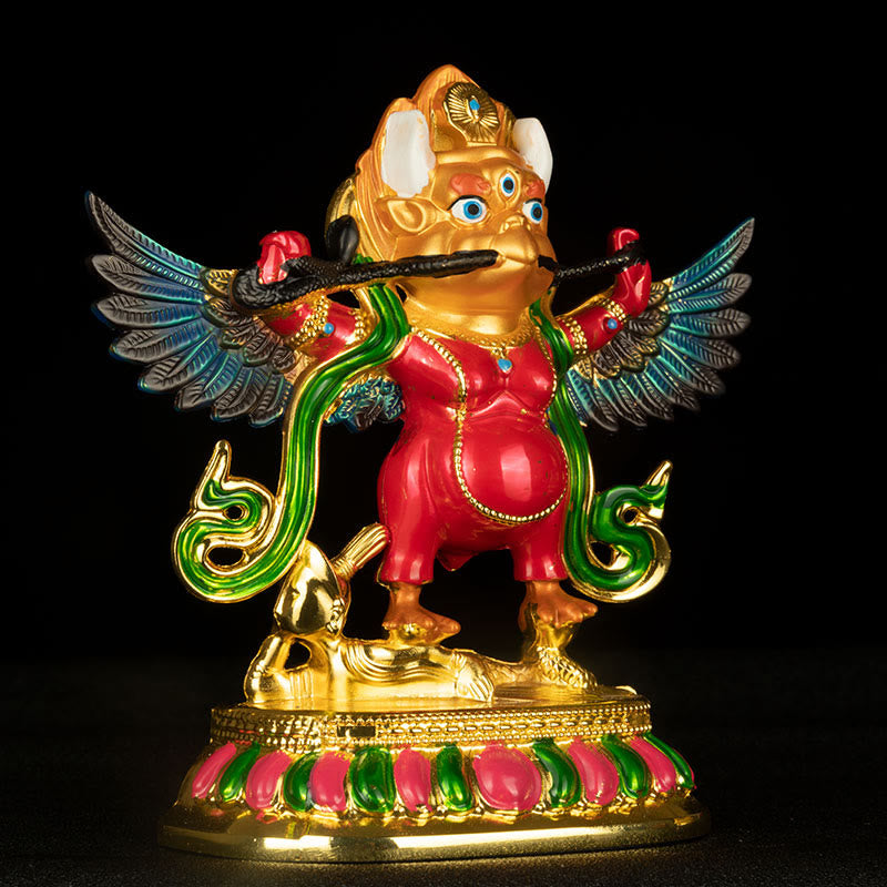 Tibet Garuda Bird Alloy Keep Evil Spirits Away Home Decoration