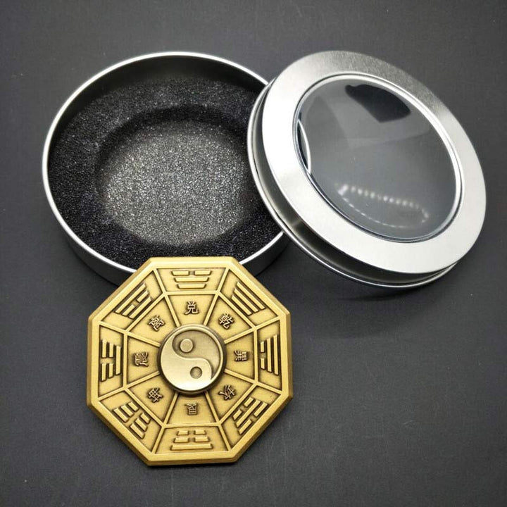 Buddha Stones Fidget Spinner Blessing Tai Chi Finger Hand Spinner Decoration