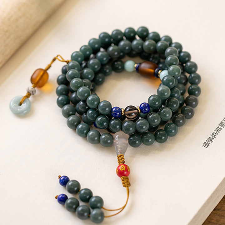 108 Beads Bodhi Seed Blessing Meditation Bracelet Mala