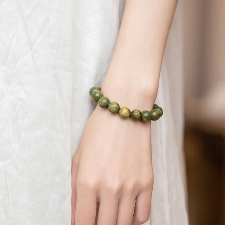 Tibetan Green Sandalwood Soothing Cure Bracelet