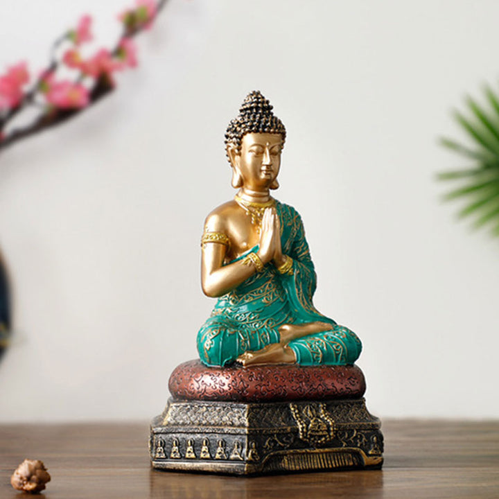 Buddha Stones Buddha Compassion Resin Statue Decoration