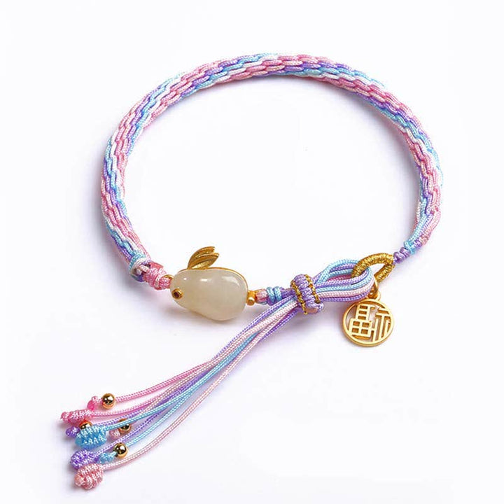 Reincarnation Knot Luck String Protection Braid Bracelet