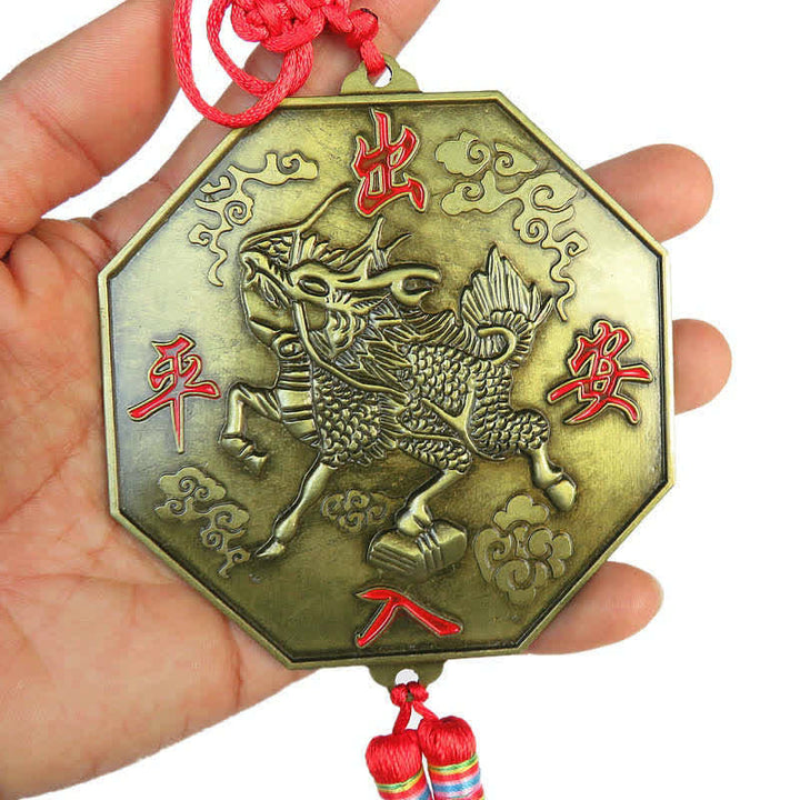 Feng Shui Bagua Map Chinese Knotting Harmony Energy Map Mirror