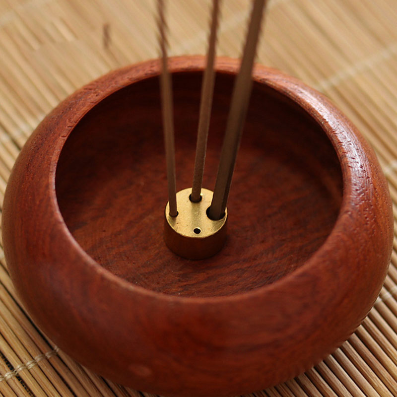 Rosewood Meditation Healing Incense Burner Decoration