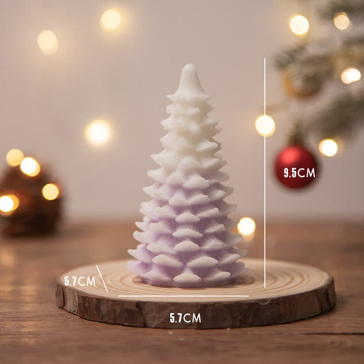 Christmas Tree Scented Soy Wax Candle Gift For Family Friends