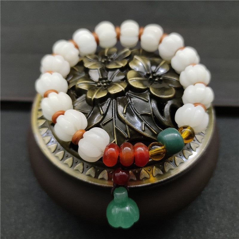 Natural Bodhi Seed Agate Bodhi Harmony Bracelet