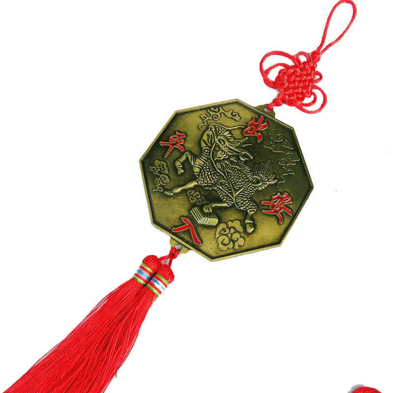 Feng Shui Bagua Map Chinese Knotting Harmony Energy Map Mirror