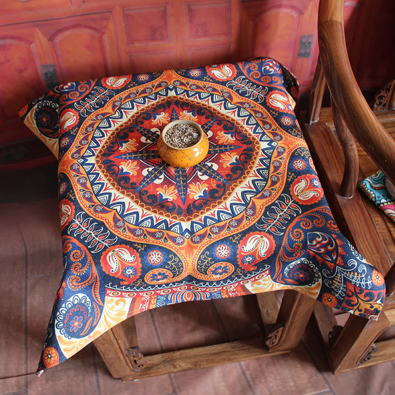 Boho Mandala Tablecloth Home Table Cover Decor