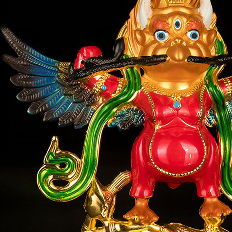 Tibet Garuda Bird Alloy Keep Evil Spirits Away Home Decoration