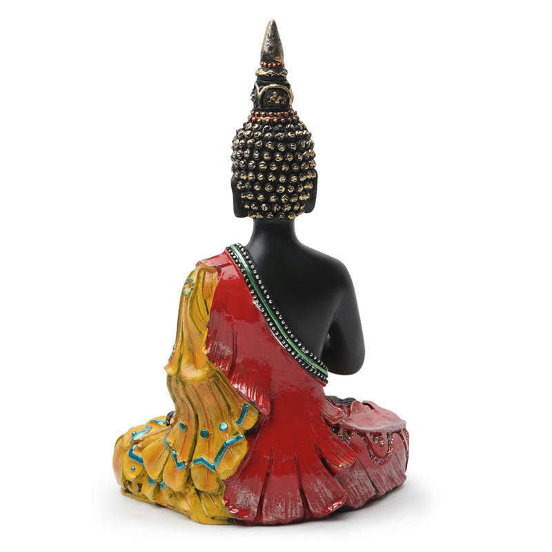 Thai Buddha Serenity Resin Statue Decoration