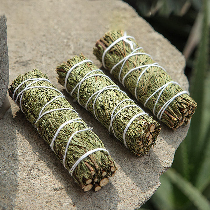 Cedar Smudge Stick for Home Cleansing Incense Meditation and Rituals Cedar Sticks Incense Wands