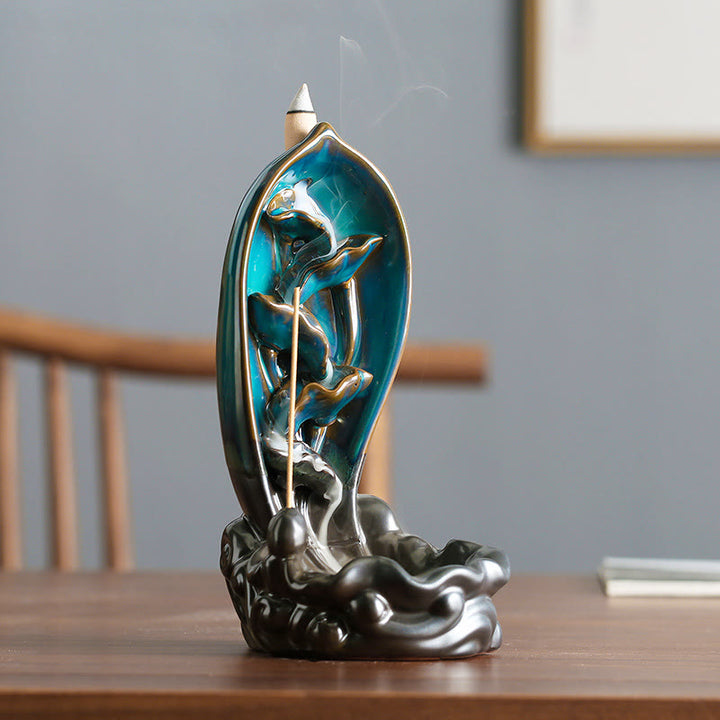 Waterfall Incense Burner Backflow Incense Holder