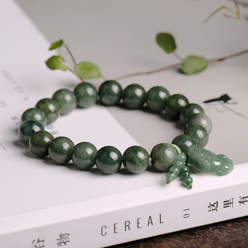 Tibetan Jade PiXiu Prosperity Bracelet