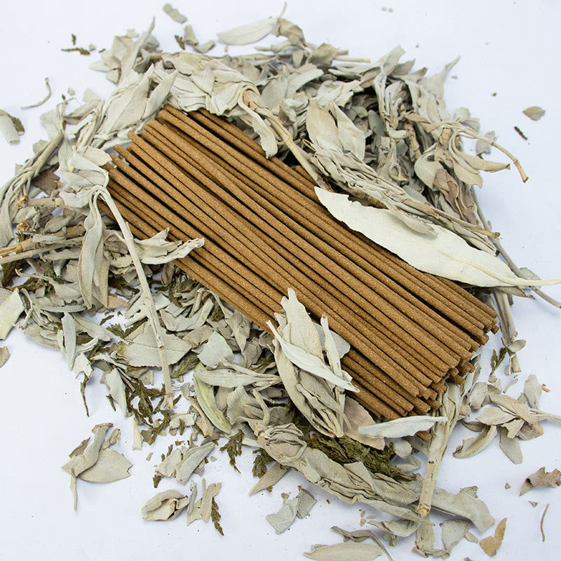 White Sage Incense Purify Healing Meditation California Sage Incense Sticks