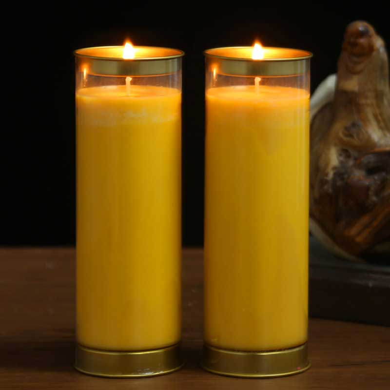 Meditation Prayer Altar Candle Buddhist Temple Rituals Use Items