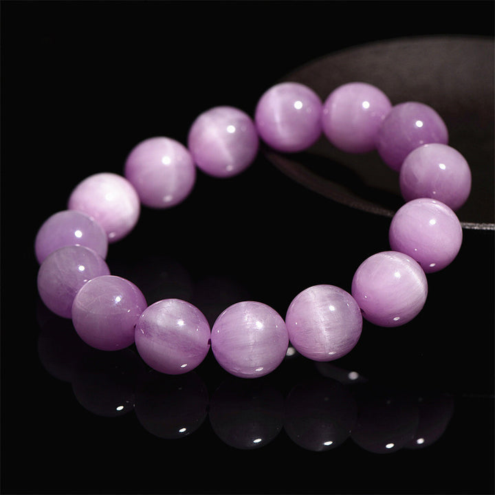 Buddha Stones Natural Kunzite Love Spiritual Growth Bracelet