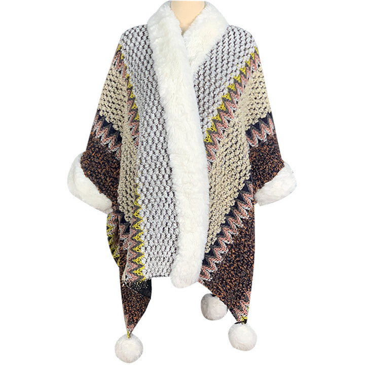 Buddha Stones Tibetan Multicolored Striped Shawl Winter Cozy Travel Scarf Wrap