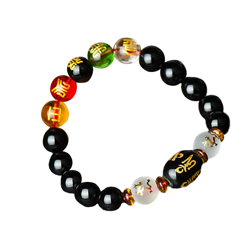 Tibetan Black Onyx Luck Bracelet