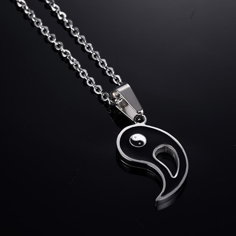 2pcs Yin Yang Pendant Couple Necklace