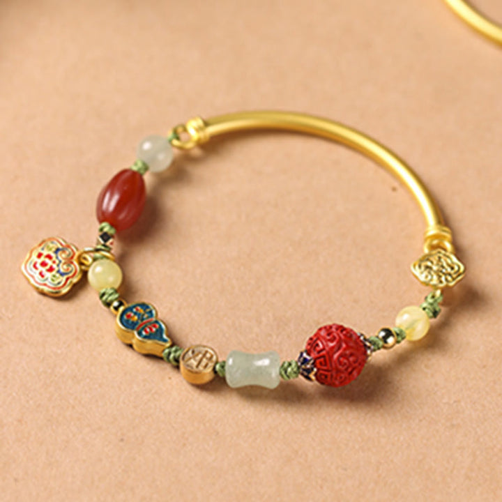 Tibetan Auspicious Clouds Fortune Happiness Wealth Luck Bracelet