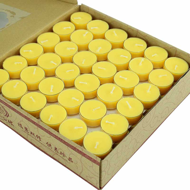 108Pcs Meditation Prayer Altar Candle Temple Rituals Use Items