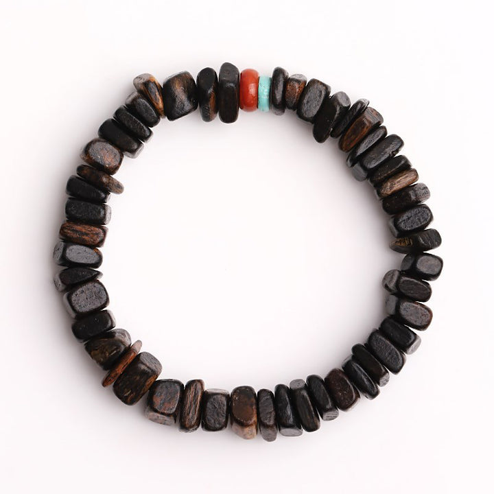 Agarwood Red Agate Balance Bracelet