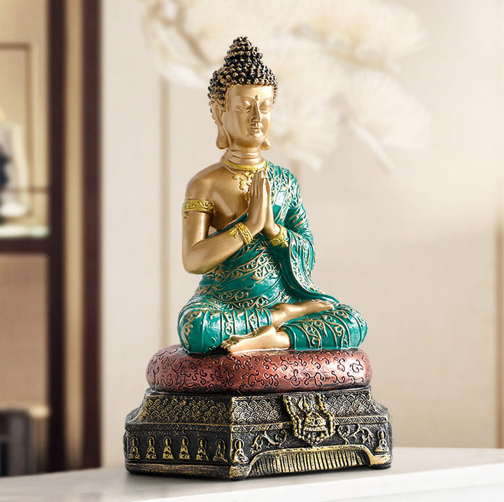 Buddha Stones Buddha Compassion Resin Statue Decoration