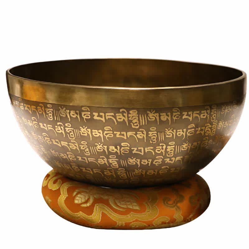 Sutra Singing Bowl Handcrafted for Healing and Meditation Positive Energy Sound Bowl Set