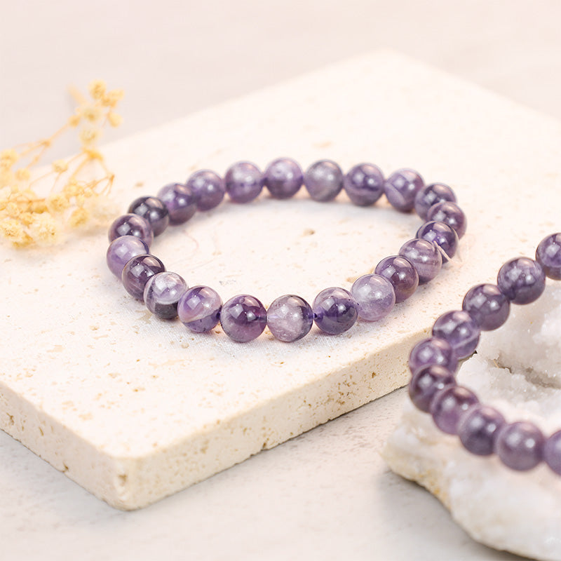 Buddha Stones The Amethyst Purification Bracelet