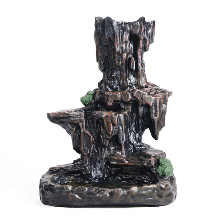 Waterfall Backflow Incense Burner Mountain Tower Incense Holders