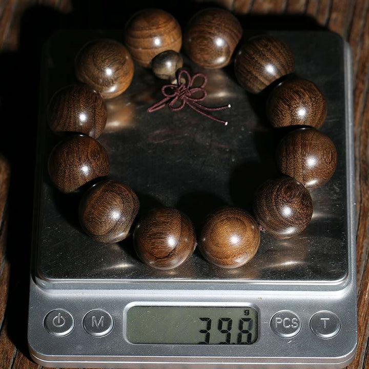 Buddha Stones Rare Phoebe Zhennan Wood Spirituality Blessing Bracelet