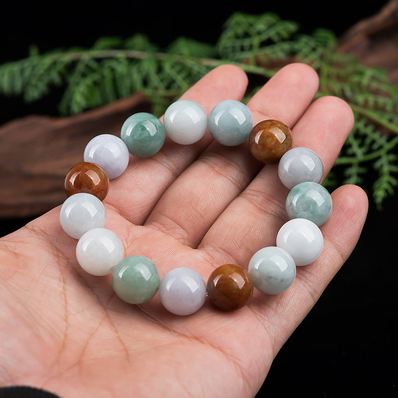 Buddha Stones Natural Jade Healing Protection Bracelet