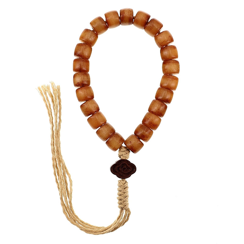 Tibetan Yak Bone Balance Strength Wrist Mala