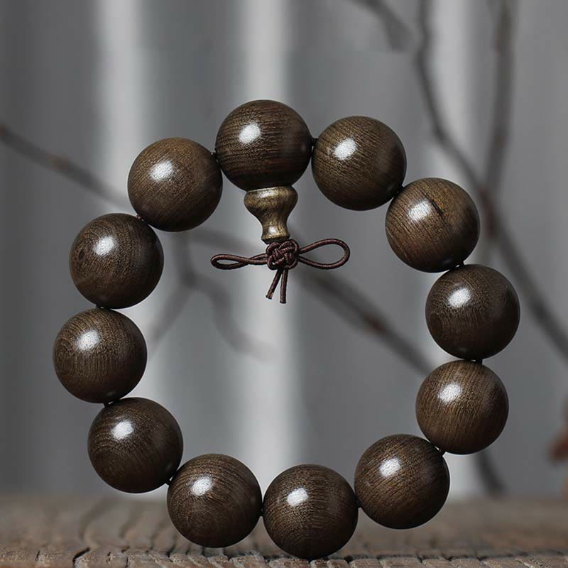 Buddha Stones Rare Phoebe Zhennan Wood Spirituality Blessing Bracelet