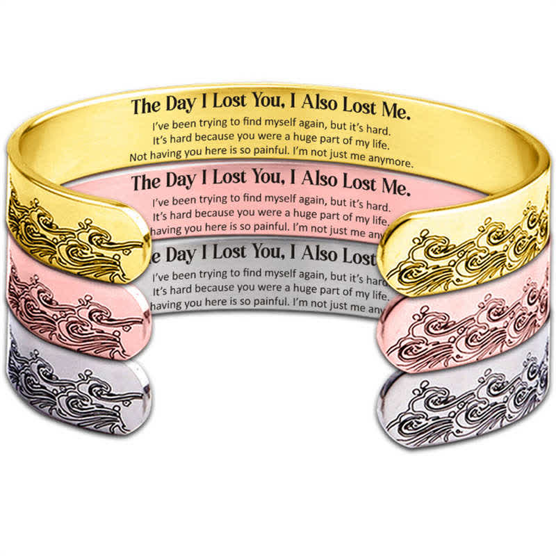 The Day I Lost You Memorial Harmony Bracelet Bangle